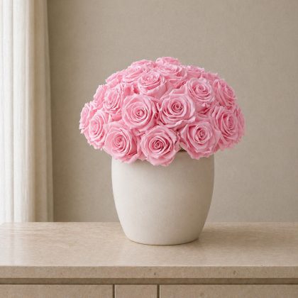 Les Petales en Porcelane Pink